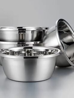 Non- magnetic stainless steel mixing Bowl