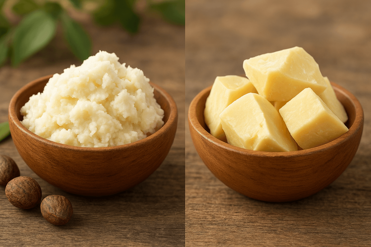 Shea and Cocoa Butter Split