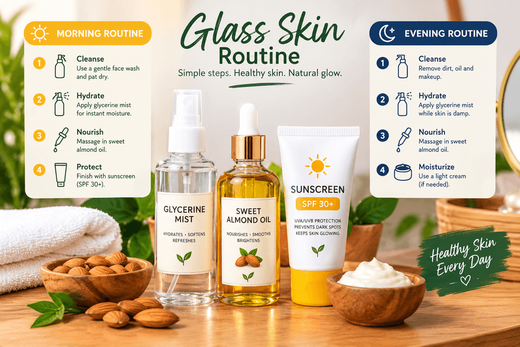 glass skin African routine